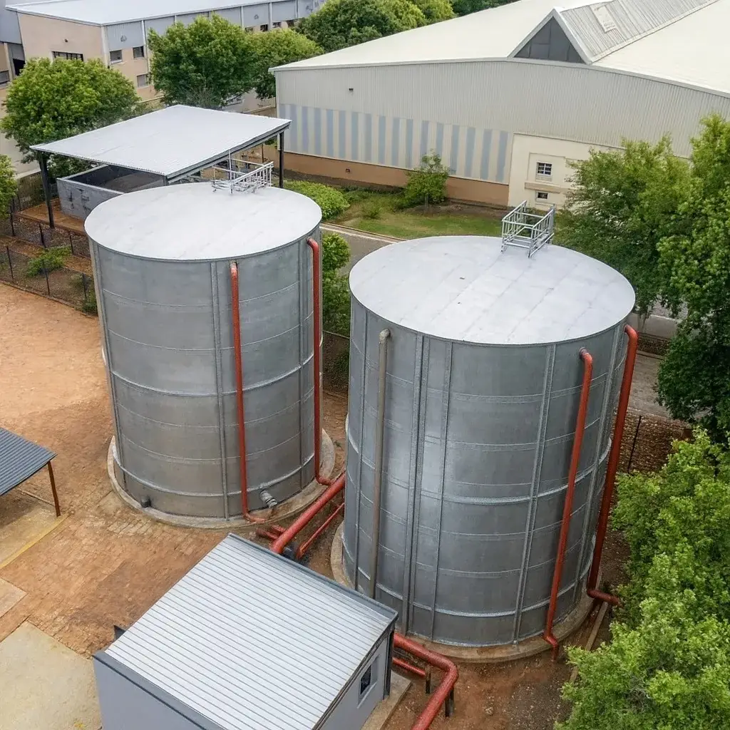 Modular steel tank project 4