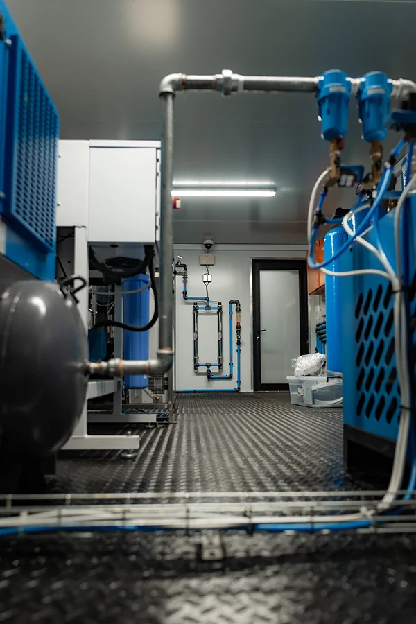 Industrial plant interior