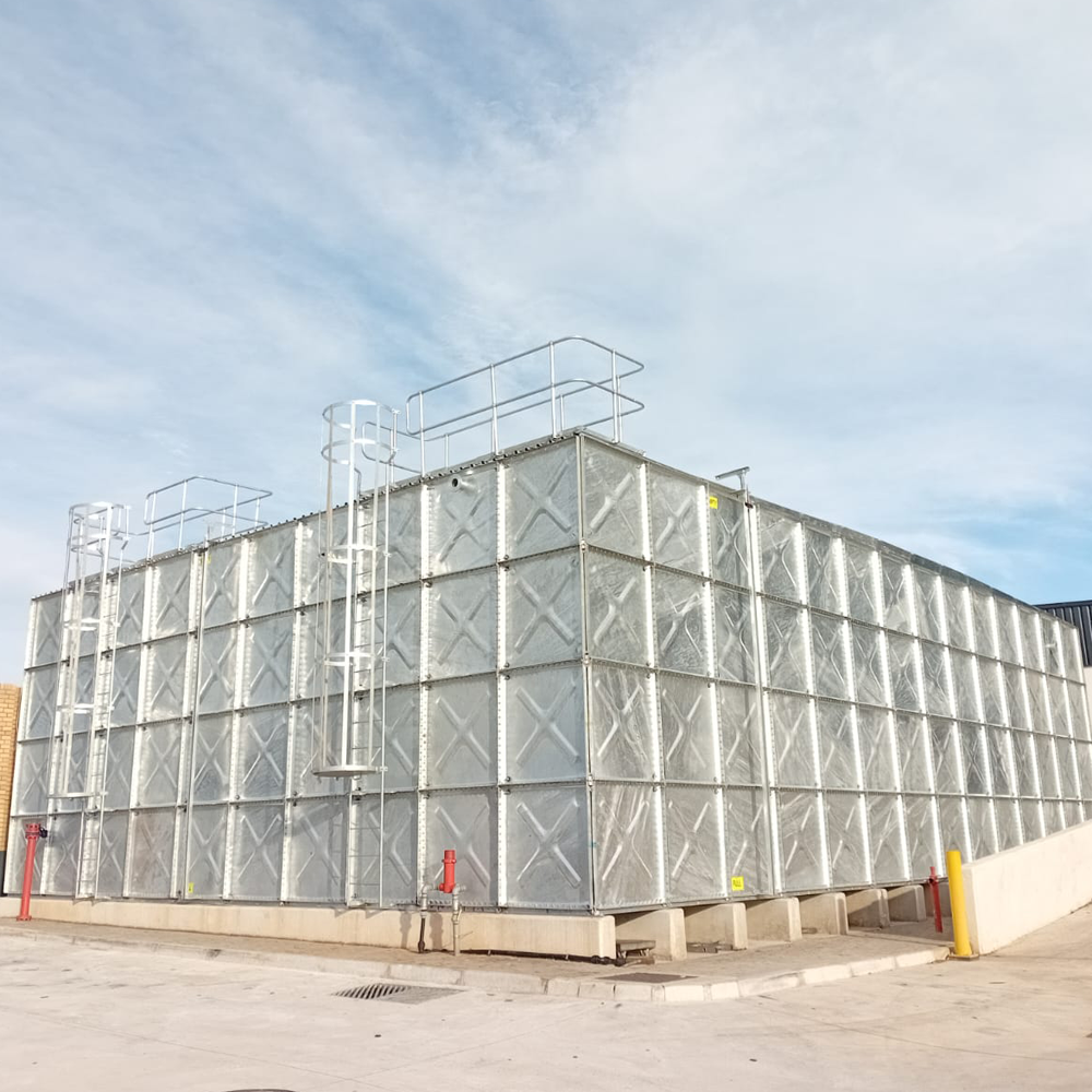 Modular steel tank 07