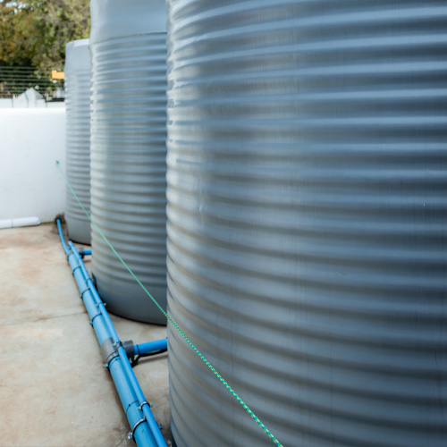 Water storage tanks